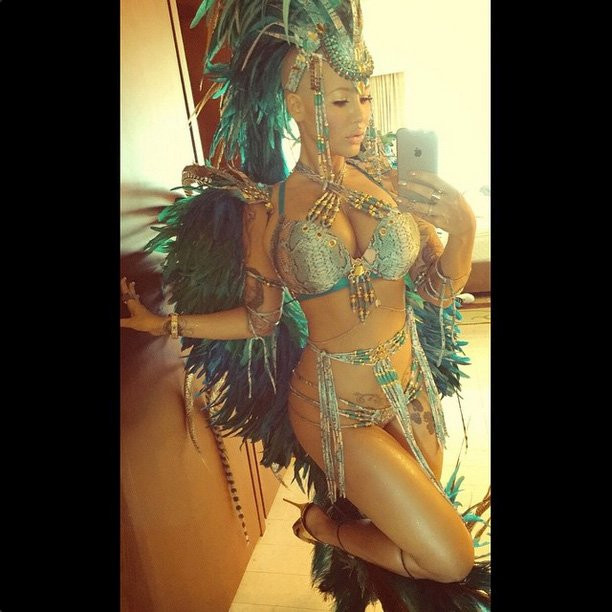 Amber Rose Sexy Attire